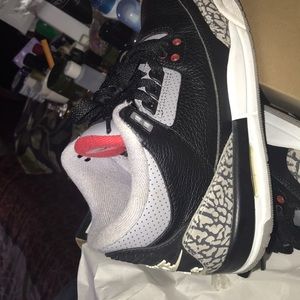 Air Jordan Black Cement 3s 🖤